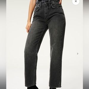 Good American Heritage 250 Black Denim Jeans- Size 6 US/ 28 EU